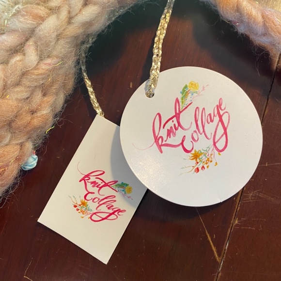 NWT Free People "Snowflake" Holiday Stocking - Knit - Picture 8 of 10